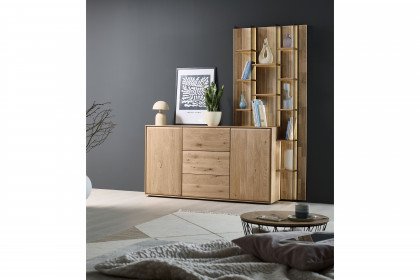 Vala von Hartmann - Sideboard-Kombination aus massiver Kerneiche