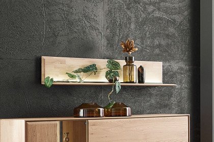 Vala von Hartmann - Wandboard aus massiver Kerneiche/ geschroppt