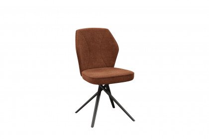 Soho von Akante - Stuhl mit einem Chenille-Flachgewebebezug