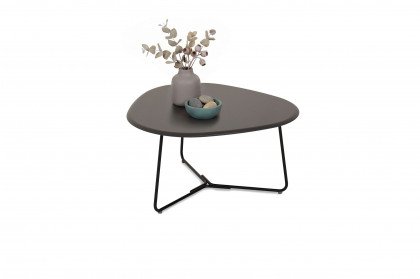 Tripod von Pode - Couchtisch in Lack carbon/ Epoxy lava silk