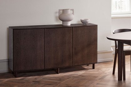 #413 Sideboard von Skovby - Anrichte Eiche mokka gebeizt
