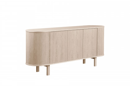 #543 Sideboard von Skovby - Anrichte in Eiche weiß geölt
