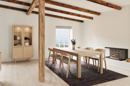 #24 Dining Table von Skovby - Esstisch aus massivem Eichenholz