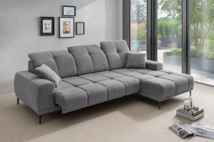 Nesto von Benformato - Ecksofa Ausführung rechts dunkelgrau