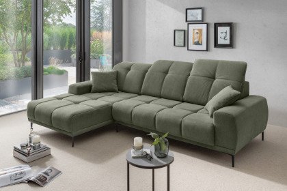 Nesto von Benformato - Polstersofa links dunkelgrün