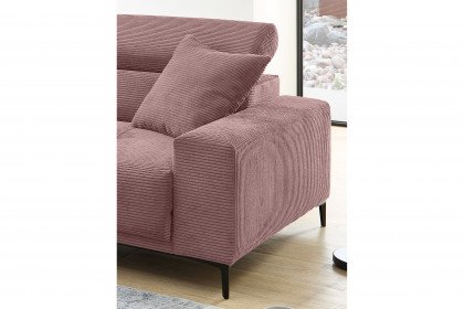 Orio von Benformato - Ecksofa Variante links rosa