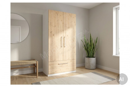 MULTIFLEX von Schlüter Möbelfabrik - Kleiderschrank BASIC mit Jumbo-Auszug