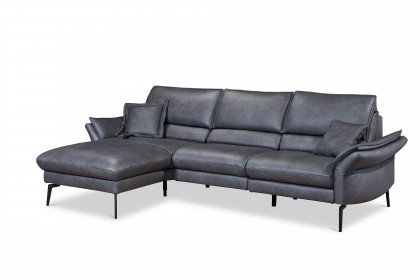 MR 230 von Musterring - Ledersofa links anthrazit
