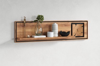 WZ-0625 von GK Möbelvertrieb - Wandboard aus Wildeiche mit Hirnholz