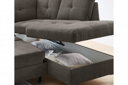 Wali von Benformato - Ecksofa Ausführung rechts anthrazit