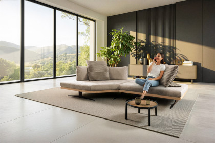 Maine Roots von Sofaschmiede - Eckcouch nature