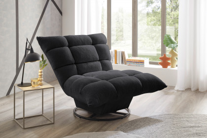 Linus-LE26 von ED-Lifestyle - Einzelsessel black