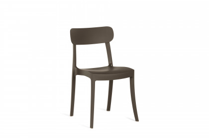 Locanda von connubia by calligaris - Stuhl erdbraun matt