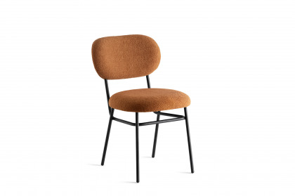 Pad von connubia by calligaris - Polsterstuhl rostfarben