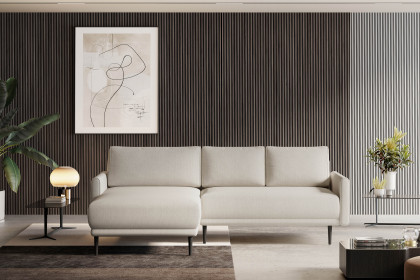 Soho-LE26 von WERSAL - Ecksofa Variante links beige