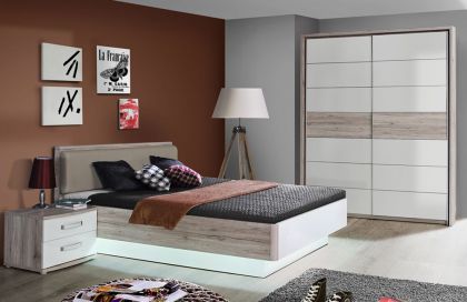 Rondino von Forte - Jugendzimmer Sandeiche - Hochglanz