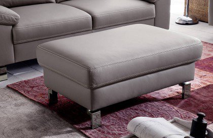 Coast 2.0 von Candy - Ledersofa Ausführung rechts asphalt