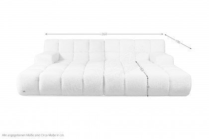 Ocean 7 von Bretz - Sofa Eisbär
