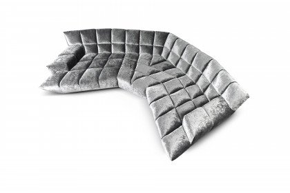 Cloud 7 von Bretz - Polstergarnitur silberschimmer