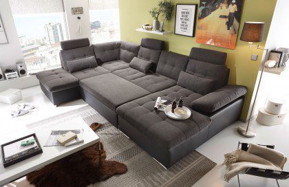 Jakarta von ED-Lifestyle - Wohnlandschaft lawa-schwarz