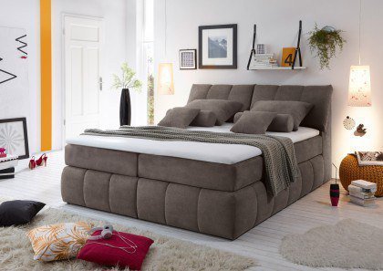 Toledo von ED-Lifestyle - Boxspringbett 180 stone