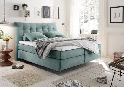 Malibu-Dream von ED-Lifestyle - Boxspringbett 180 aqua
