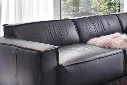 Upper East von Candy - Ledersofa grey