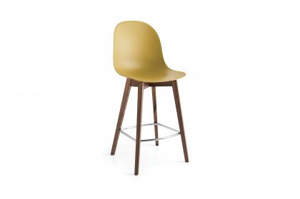 Academy von connubia by calligaris - Barhocker senfgelb/ smoke