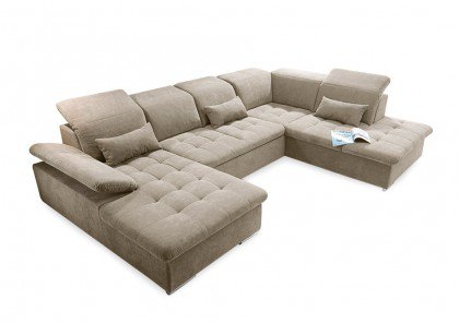 Wayne von ED-Lifestyle - Wohnlandschaft rechts sand