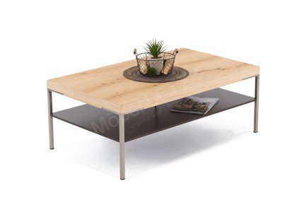 CT501 von Gwinner by Radon - Couchtisch Balkeneiche und anthrazit
