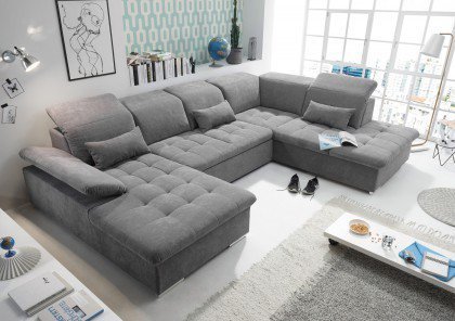 Wayne von ED-Lifestyle - Polstergarnitur dark grey