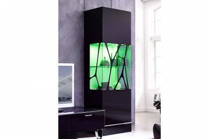 CUBE-living von Radon - Vitrine schwarz