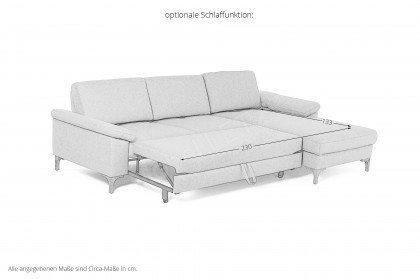 Coast Move 2.0 von Candy - Polstergarnitur Variante rechts blue-grey