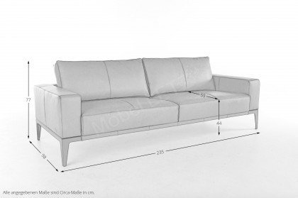 Renio von bert plantagie - Einzelsofa cognac