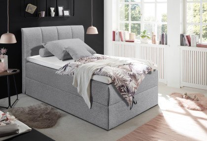 Granada von ED-Lifestyle - Polsterbett 120 grau