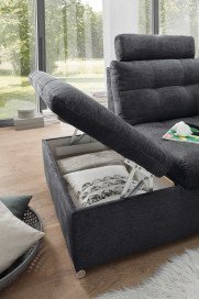 Brest von ED-Lifestyle - Sofalandschaft links graphite