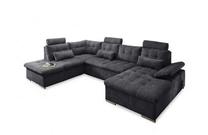 Brest von ED-Lifestyle - Sofalandschaft links graphite