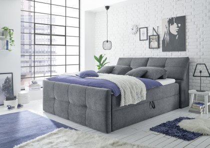 Redmond-Dream 6 von ED-Lifestyle - Polsterbett 180 anthrazit