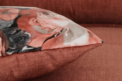 Lazio von Benformato - Eckgarnitur links koralle