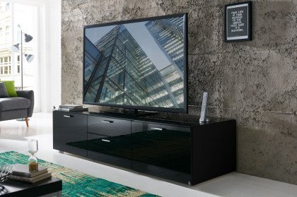 CUBE-living von Radon - Lowboard schwarz ca. 189 cm breit