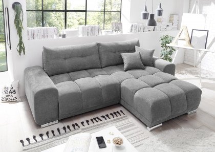 Pakka aus der Kollektion Letz - Polstersofa rechts dark-grey