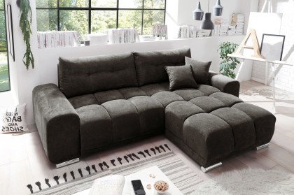 Pakka aus der Kollektion Letz - Polstersofa rechts stone
