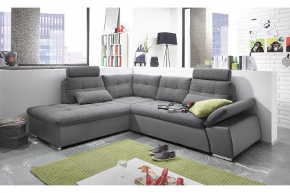 Jakarta von ED-Lifestyle - Ecksofa Variante links anthrazit-dark-grey
