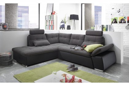 Jakarta von ED-Lifestyle - Polstergarnitur links lawa-black