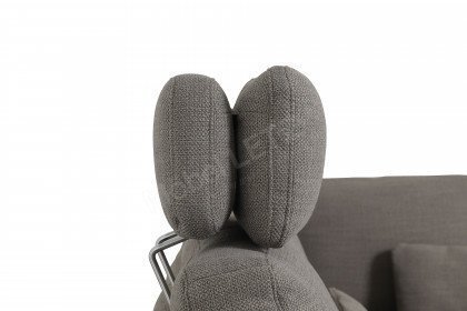 Twister-LE19 von Candy - Ecksofa Ausführung rechts anthrazit