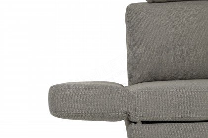 Twister-LE19 von Candy - Ecksofa Ausführung rechts anthrazit