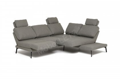 Twister-LE19 von Candy - Ecksofa Ausführung rechts anthrazit