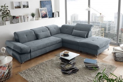 Melfi von ED-Lifestyle - Eckcouch rechts anthrazit
