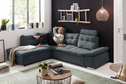 Nalo-LE19 von ED-Lifestyle - Ecksofa Ausführung links anthrazit