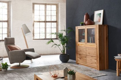 WZ-0484 von GK Möbelvertrieb - Highboard I aus Wildeiche